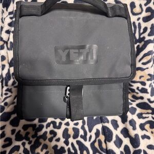 Yeti Black Toiletry / Dopp Bag with Top Handle